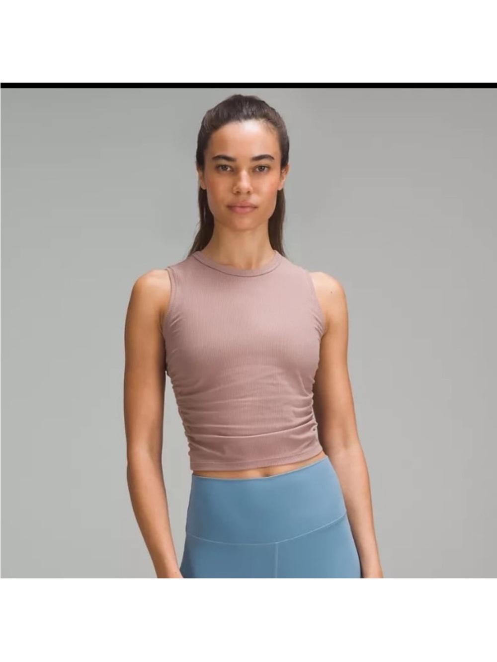Lululemon All It Takes Tank * Ribbed Nulu top